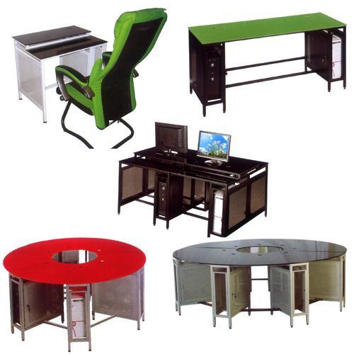 深圳市龍富達(dá)家私制造廠 網(wǎng)吧桌高清圖片與專業(yè)辦公用品解析